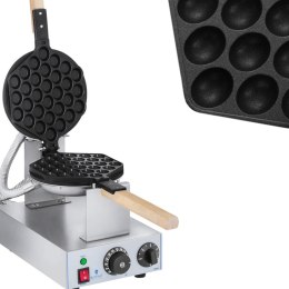 Gofrownica opiekacz do gofrów bąbelkowych bubble waffle 1415W Royal Catering RCWM-1400-B Royal Catering