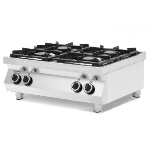 Kuchnia gazowa stołowa 4-palnikowa Kitchen Line 2x 6kW 2x 3.5kW Hendi 227381 Hendi