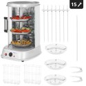 MINI opiekacz grill do kebaba gyrosa ryb warzyw pionowy 4w1 1800W Royal Catering RCGV-1800 Royal Catering