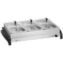 Podgrzewacz do potraw na 3 pojemniki elektryczny 400W Royal Catering Royal Catering