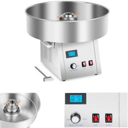 Wydajna maszyna do waty cukrowej 1500W 4kg/h 62cm Royal Catering RCZK-1500S-W Royal Catering