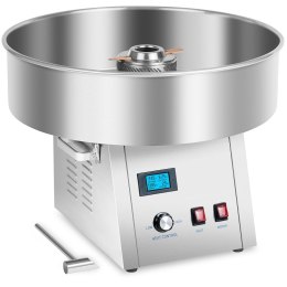 Wydajna maszyna do waty cukrowej 1500W 4kg/h 62cm Royal Catering RCZK-1500S-W Royal Catering