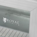 Lodówka na napoje witryna chłodnicza stal 54 l czarna Royal Catering