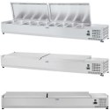 Nadstawa chłodnicza ze stalową pokrywą 9x GN1/3 200cm Royal Catering
