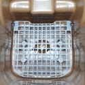 Pojemnik kubeł kosz na BIOodpady z podwójnym dnem brązowy 240L BIO + RUSZT Europlast Austria