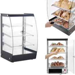 Witryna neutralna samoobsługowa do prezentacji i wydawania potraw LED szer. 415mm Hendi
