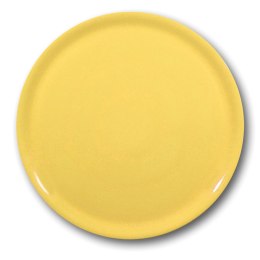 Wytrzymały talerz do pizzy z porcelany Speciale żółty 330mm - zestaw 6szt. Hendi