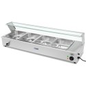 Bemar podgrzewacz elektryczny z kranem i osłoną 1800 W 4x GN 1/2 gł. 100 mm 24 l Royal Catering
