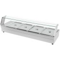 Bemar podgrzewacz elektryczny z kranem i osłoną 1800 W 4x GN 1/2 gł. 100 mm 24 l Royal Catering