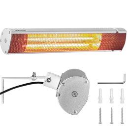 Grzejnik lampa grzewcza promiennik podczerwieni ścienny 2000 W UNIPRODO