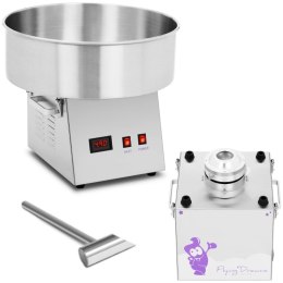 Maszyna do waty cukrowej elektryczna stalowa 52 cm 1080 W Royal Catering