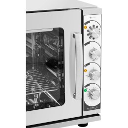Piec konwekcyjny z funkcją grilla i pary 4 poziomy stal 3000 W ITALY Royal Catering