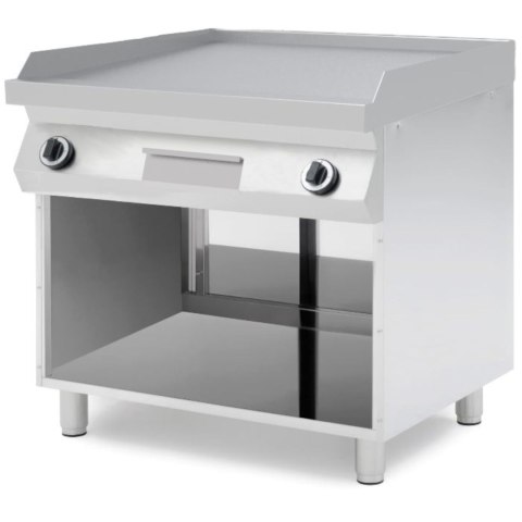 Płyta grillowa gazowa gładka wolnostojąca 2 strefy grzewcze Kitchen Line 800 x 700 mm 10 kW - Hendi 220207 Hendi