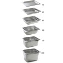 Pojemnik GN 2/1 stal nierdzewna Profi Line wys. 65 mm - Hendi 801130 Hendi