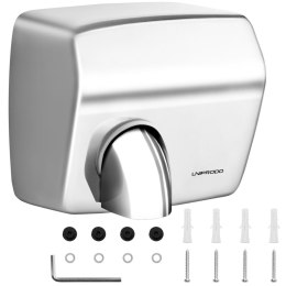Suszarka do rąk bezdotykowa automatyczna ścienna ze stali nierdzewnej 2300 W UNIPRODO