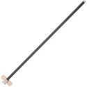Szczotka do czyszczenia pieca do pizzy z miedzianym włosiem dł. 1320 mm - Hendi 525593 Hendi