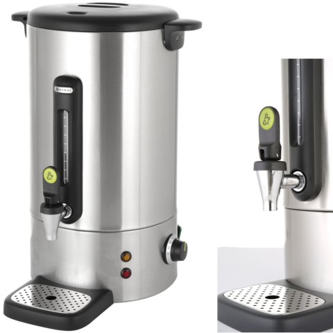 Warnik podgrzewacz do kawy z niekapiącym kranem stalowy Concept Line 18 l - Hendi 211427 Hendi