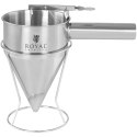 Dozownik pistolet do sosów kremów ze stali nierdzewnej dysza śr. 8 mm 1.2 l Royal Catering