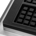 Gofrownica prostokątna podwójna na 4 gofry belgijskie 2 x 2000 W Royal Catering
