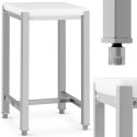 Kloc masarski rozbiorowy z polietylenu na stalowej podstawie 40 x 50 x 86.5 cm Royal Catering