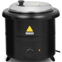 Kociołek termos garnek elektryczny do zupy 13 l 600 W czarny Royal Catering