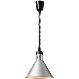 Lampa grzewcza do potraw na podczerwień IR wisząca srebrna śr. 27.5 cm 250 W Royal Catering