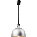 Lampa grzewcza do potraw na podczerwień IR wisząca srebrna śr. 28.5 cm 250 W Royal Catering