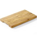 Deska do serwowania z drewna oliwnego prostokątna 250 x 150 x 18 mm - Hendi 505168 Hendi