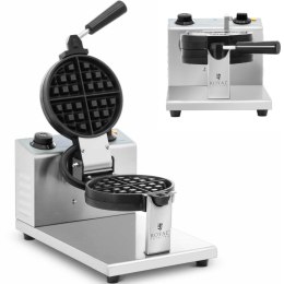 Gofrownica okrągła do gofrów ćwiartek śr. 17 cm 1200 W Royal Catering