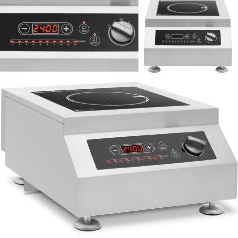 Kuchenka indukcyjna 1 pole grzewcze nastawna 5000 W Royal Catering