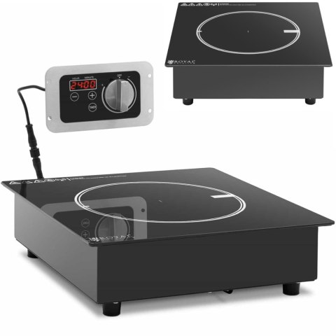 Kuchenka indukcyjna z 1 polem grzewczym pod zabudowę 3000 W Royal Catering