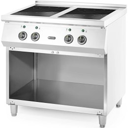 Kuchnia elektryczna indukcyjna 4-palnikowa wolnostojąca 400 V 17000 W - Hendi 237687 Hendi