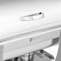 Podgrzewacz do potraw stołowy na pastę z pokrywą RollTop GN 1/1 8.5 l Royal Catering