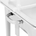 Podgrzewacz do potraw stołowy na pastę z przezroczystą pokrywą GN 1/1 8.5 l Royal Catering
