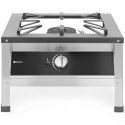 Taboret gazowy grzewczy do gazu ziemnego i z butli XL 10.8 kW Kitchen Line - Hendi 147276 Hendi