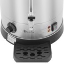 Warnik podgrzewacz do wody z podwójnymi ściankami i ociekaczem 13.5 L 2500 W srebrny Royal Catering