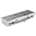 Grill węglowy ze składanym rusztem 43 x 25 cm STAL Royal Catering