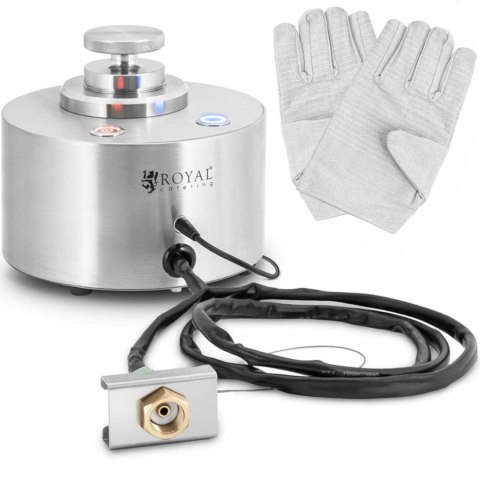 Maszyna wytwornica barowa do suchego lodu CO2 25 s 56 x 21 mm Royal Catering