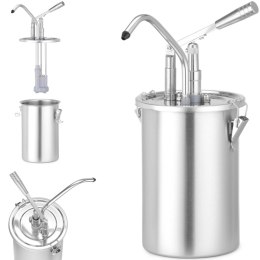 Pojemnik do sosów z dyspenserem STAL 4.5 l - Hendi 558102 Hendi
