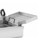 Smażalnik do pączków ryb frytek z ociekaczem 3000 W 16 l 230 V Royal Catering