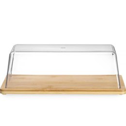 Taca ekspozycyjna bambusowa do bufetu z pokrywą 320 x 160 x 110 mm - Hendi 523841 Hendi