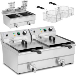 Frytownica podwójna dwukomorowa 2 x 16 l 6000 W Royal Catering