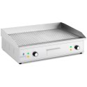 Grill elektryczny płyta grillowa ryflowana 700 x 400 mm 4400 W Royal Catering
