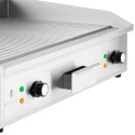 Grill elektryczny płyta grillowa ryflowana 700 x 400 mm 4400 W Royal Catering