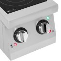 Kuchnia indukcyjna 2 palnikowa nastawna śr. 12-26 cm 3000 W Royal Catering