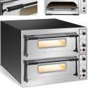Profesjonalny piec do pizzy dwukomorowy na 12 pizz śr. 32 cm 14400 W Royal Catering