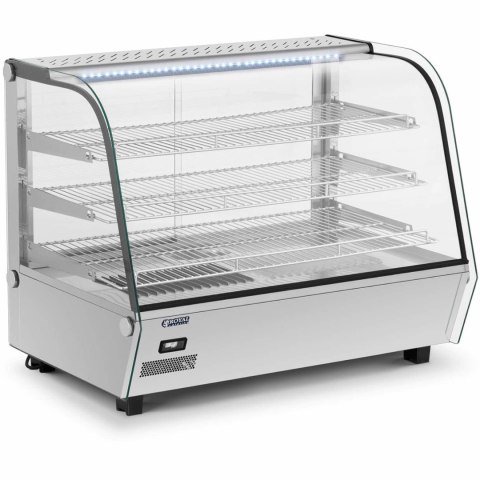 Witryna grzewcza nastawna do prezentacji potraw 3 półki 1500 W 160 L Royal Catering