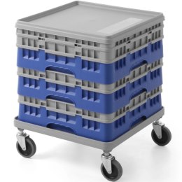 Wózek na kosze do zmywarki CAMBRO Camrack 50x50cm - szary CAMBRO