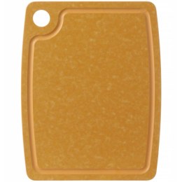 Deska do krojenia z włókna drzewnego 440 x 325 mm - brązowa Hendi