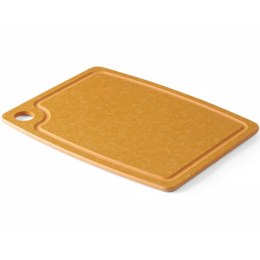 Deska do krojenia z włókna drzewnego 440 x 325 mm - brązowa Hendi